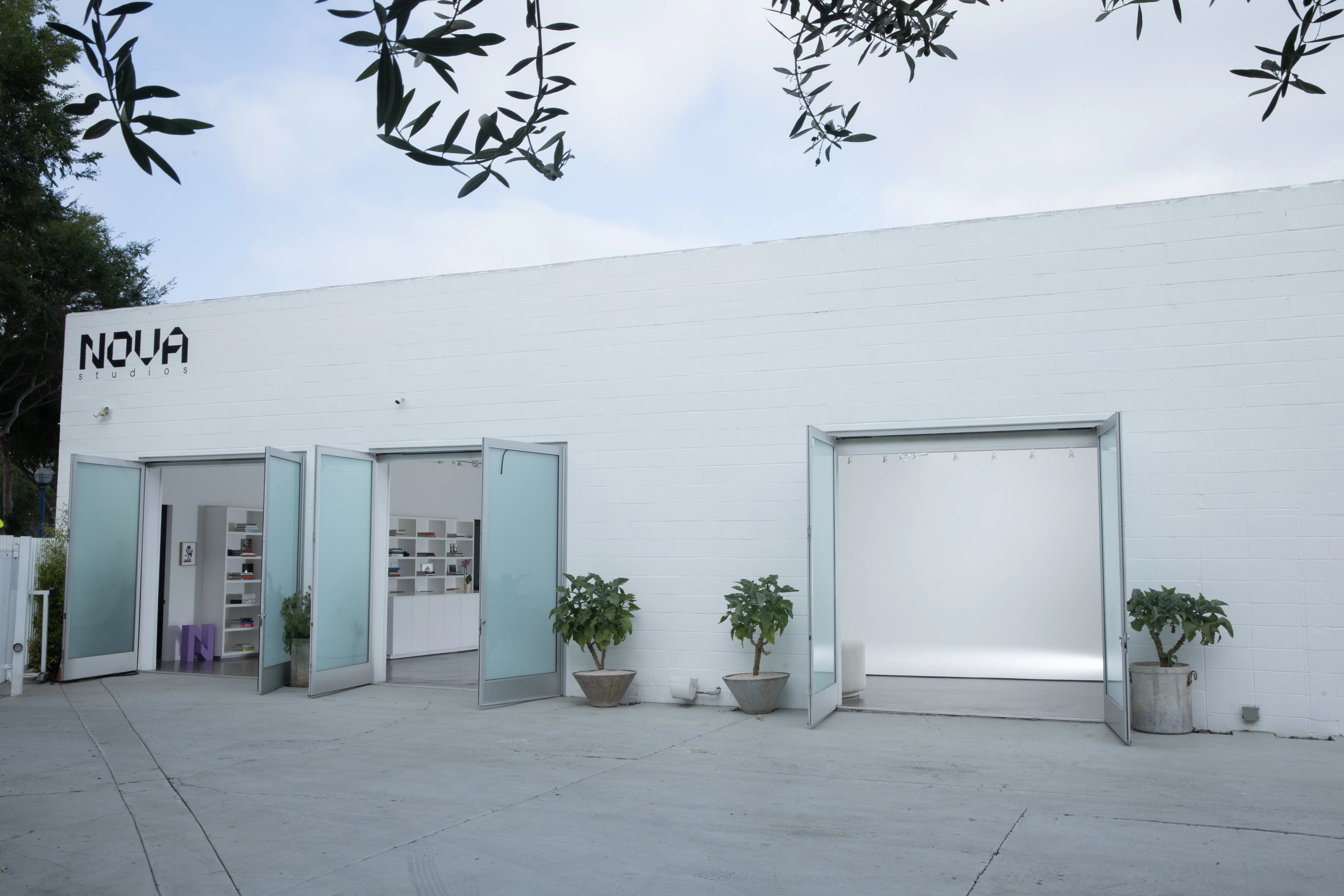 NOVA studios building (doors open)