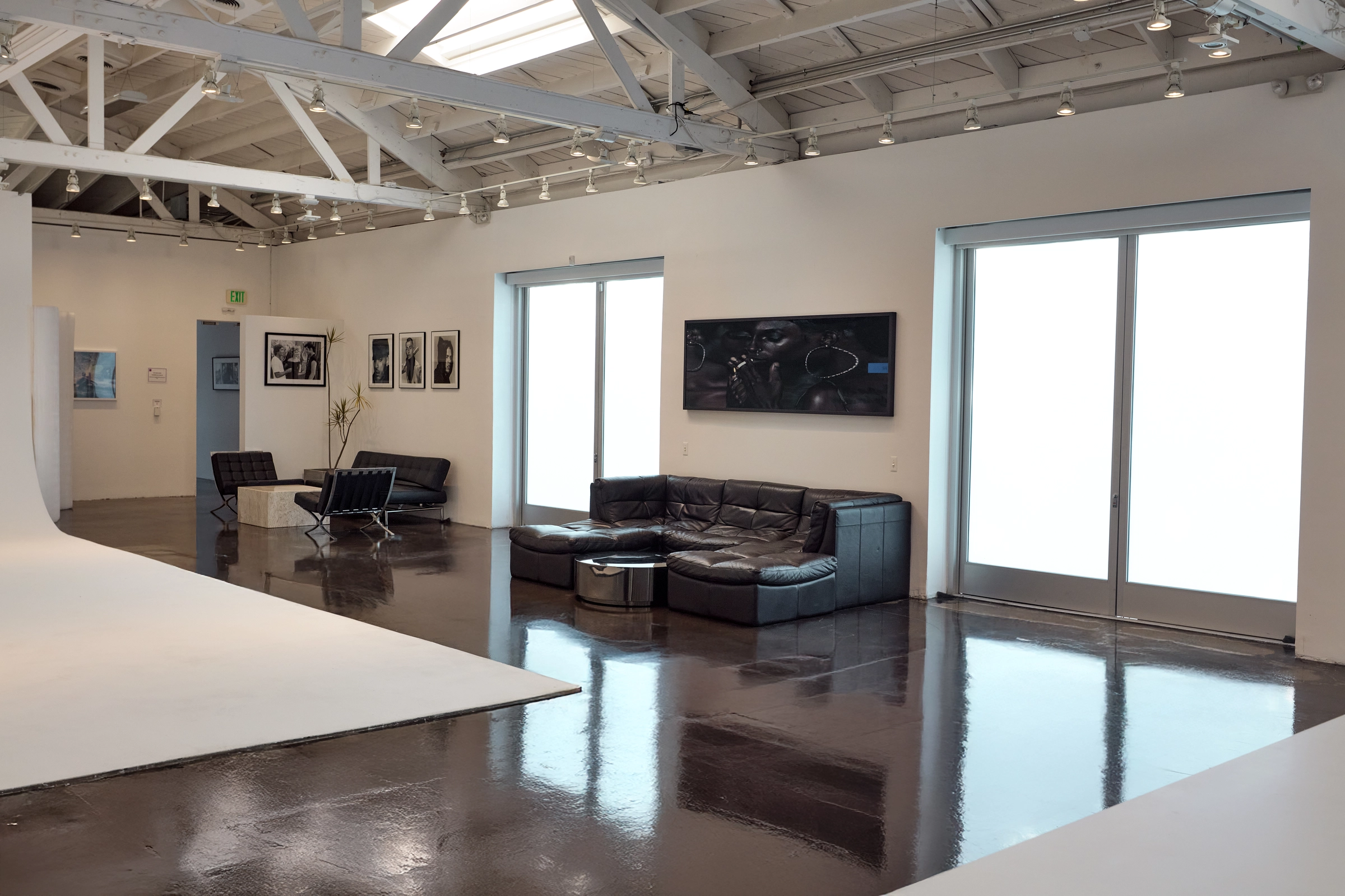 Studio room lounge and natural light